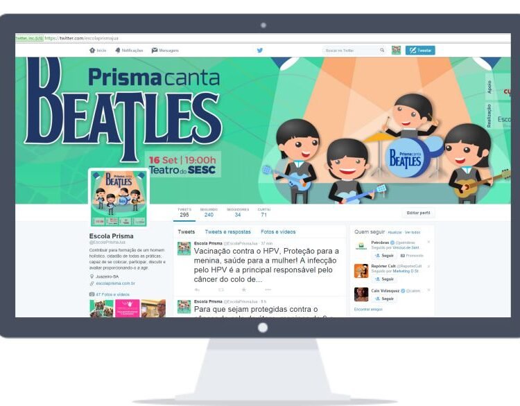 redes sociais escola prisma twitter redes sociais escola prisma twitter