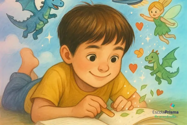 A Imaginação Ganha Asas: O Poder da Leitura para Estimular a Criatividade Infantil