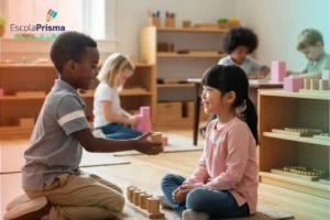 boas maneiras nos contatos sociais na escola prisma com o método montessori