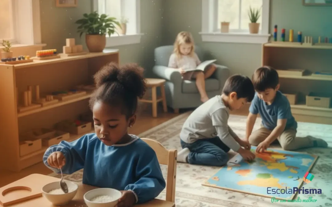 Descubra a Magia da Educação Infantil Montessori na Escola Prisma: Onde Seu Filho é o Protagonista