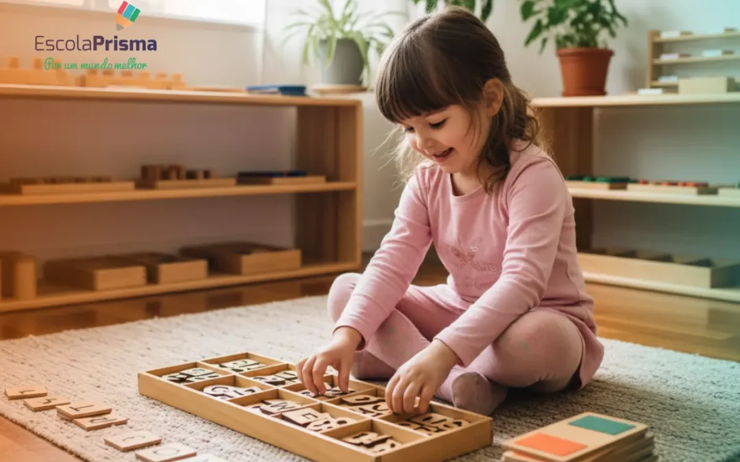 escrita isolada da leitura no método montessori - o diferencial da escola prisma na alfabetização infantil