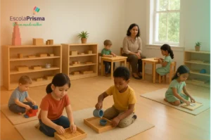 ordem no ambiente na escola prisma - o segredo montessori para uma mente organizada e serena