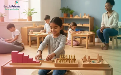 Ajuda e Apoio da Criança no Método Montessori: Cultivando Liderança e Comunidade na Escola Prisma