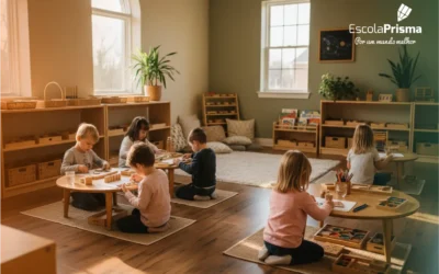 O Ciclo de 3 Horas Montessori: Por que a Gestão de Foco é o Maior Diferencial Cognitivo da Escola Prisma