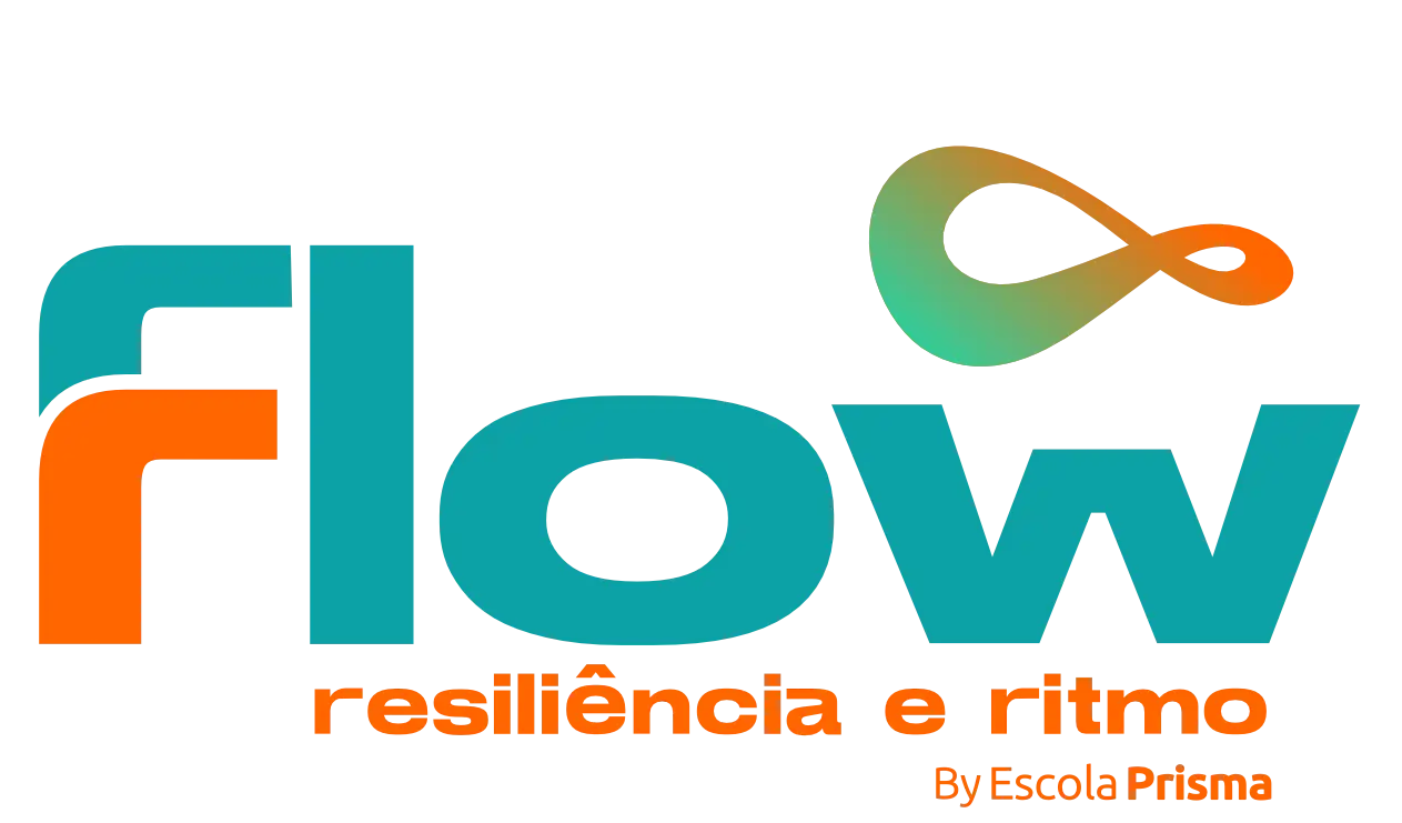 flow natação resiliência e ritimo para crianças na escola prisma em juazeiro logo