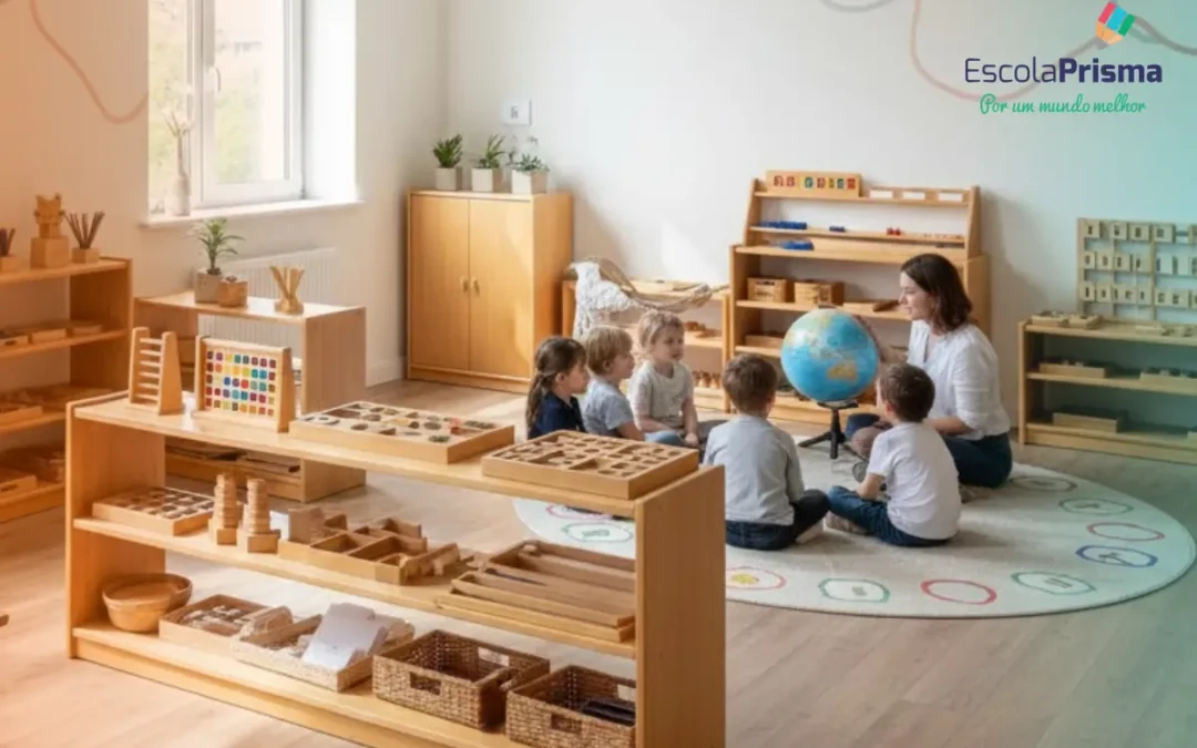 o ambiente preparado - por que o espaço na escola prisma é o terceiro educador do seu filho
