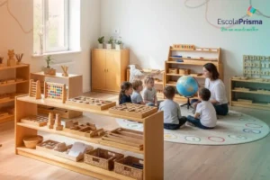 o ambiente preparado - por que o espaço na escola prisma é o terceiro educador do seu filho
